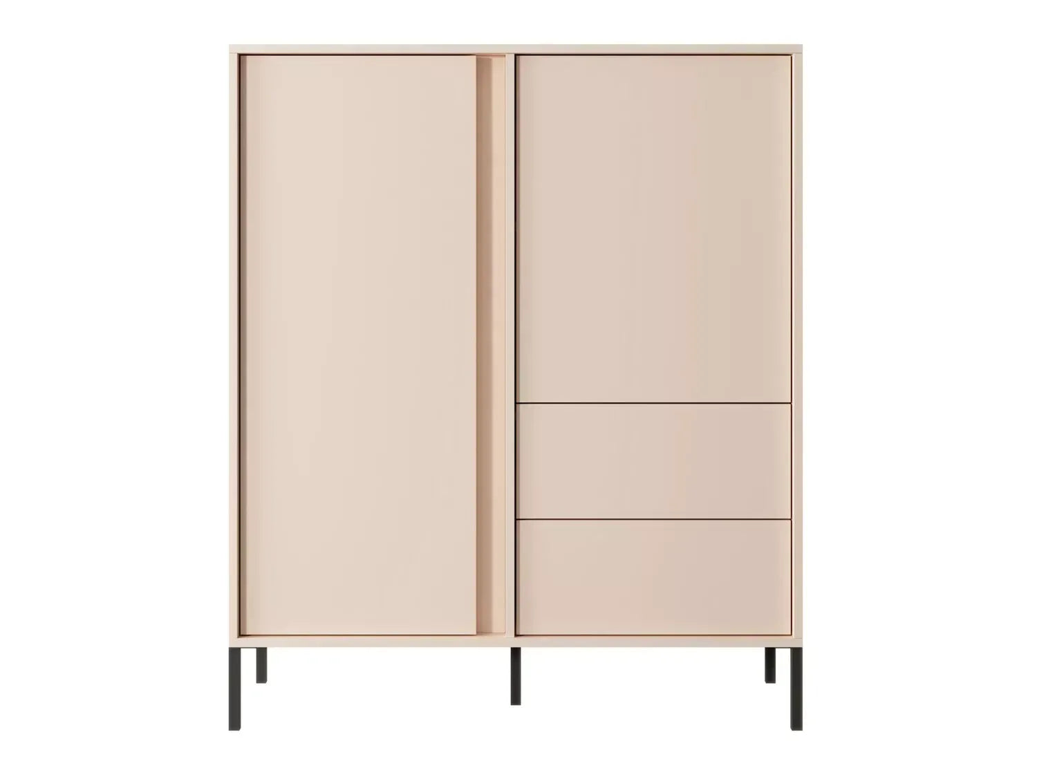 Kumode Dasty 103,3/123,4/39,5 cm kašmirs - N1 Home