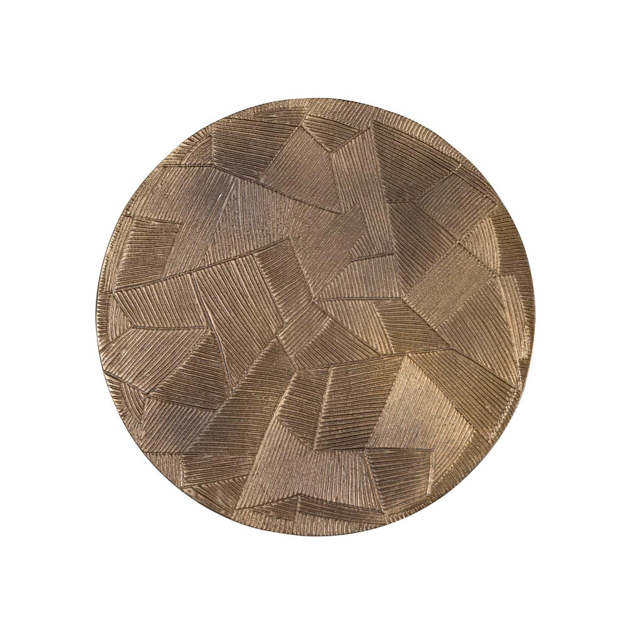 Kafijas galds Tulum (Set of 2) Richmond Interiors 43/60/43 cm brushed gold