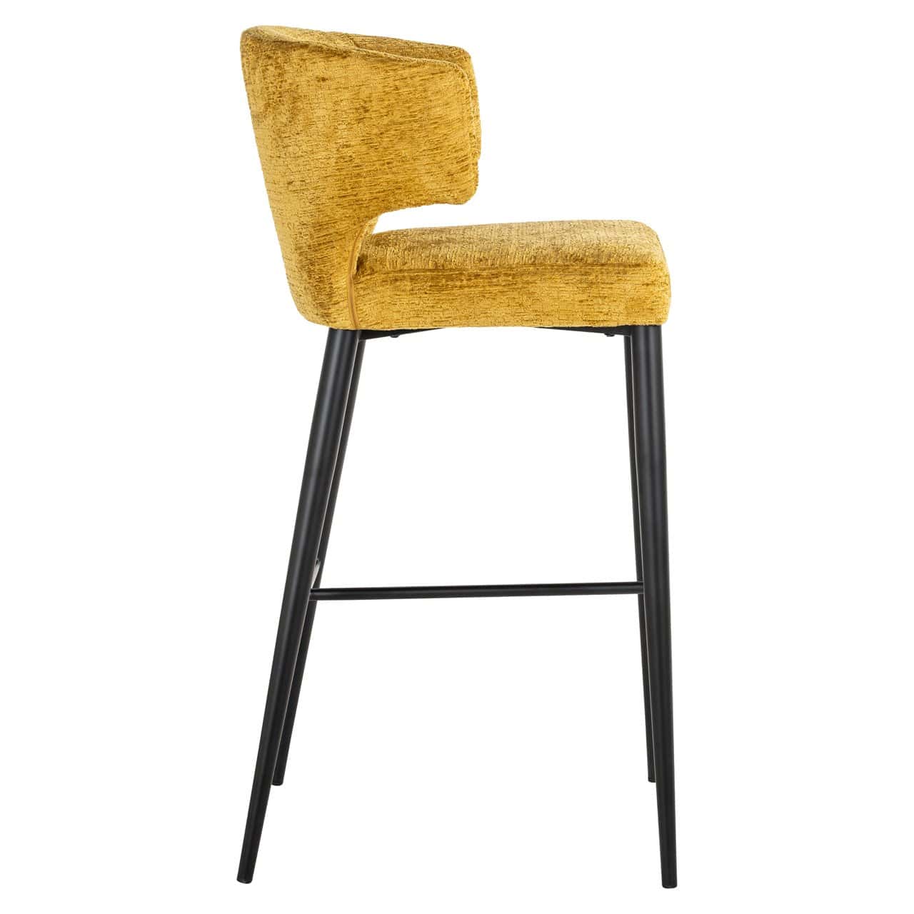 Bāra krēsls Taylor Richmond Interiors 52/102/55 cm mustard fusion - N1 Home