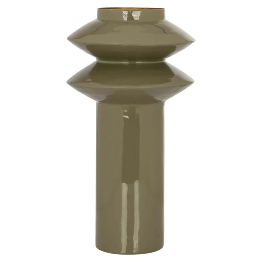 Vāze Flora Richmond Interiors 22/22/41 cm olive