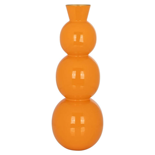 Vāze Sorrel Richmond Interiors 17,5/17,5/49 cm oranžs