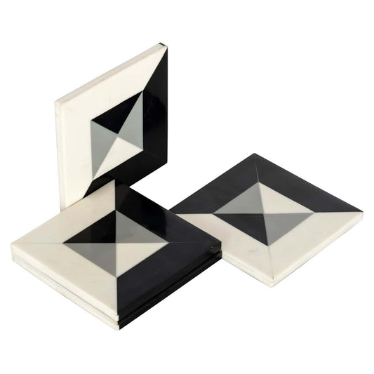 Vīna un bāra aksesuārs Louel Richmond Interiors 10/10/ 0,8 cm melns/balts