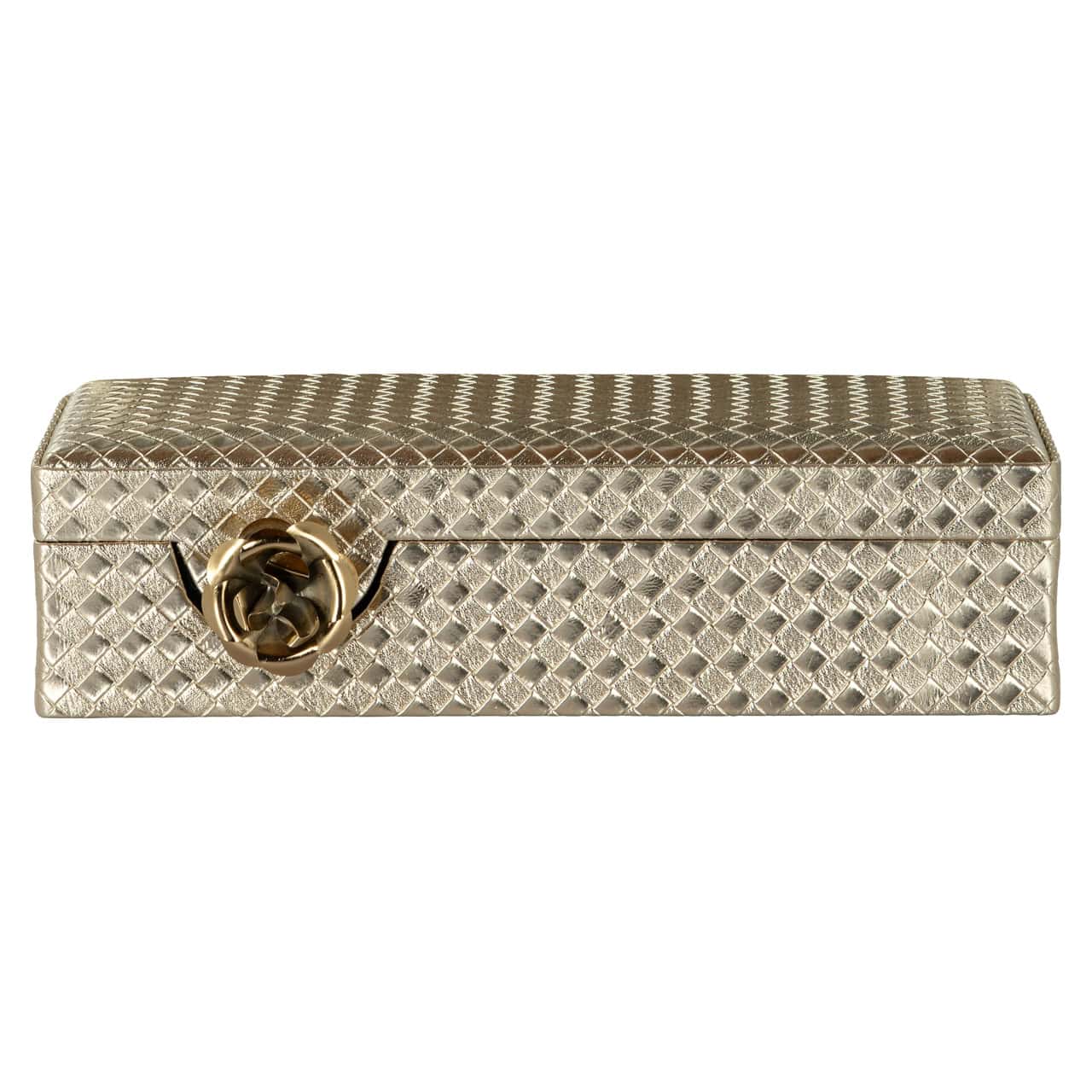 Uzglabāšanas kaste Trace Richmond Interiors 30/17.5/8; 30/25/11 cm zelts