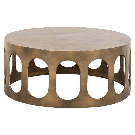 Kafijas galds Du Pont Richmond Interiors 86/36/86 cm brushed gold - N1 Home