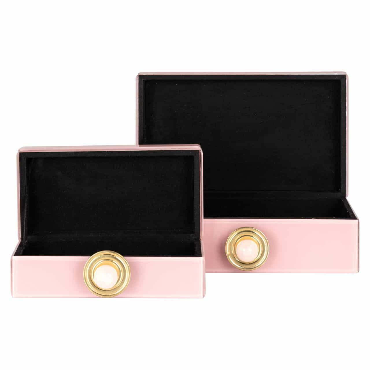 Uzglabāšanas kaste Jamila Richmond Interiors 11/21/7; 11/26/9 cm rozā