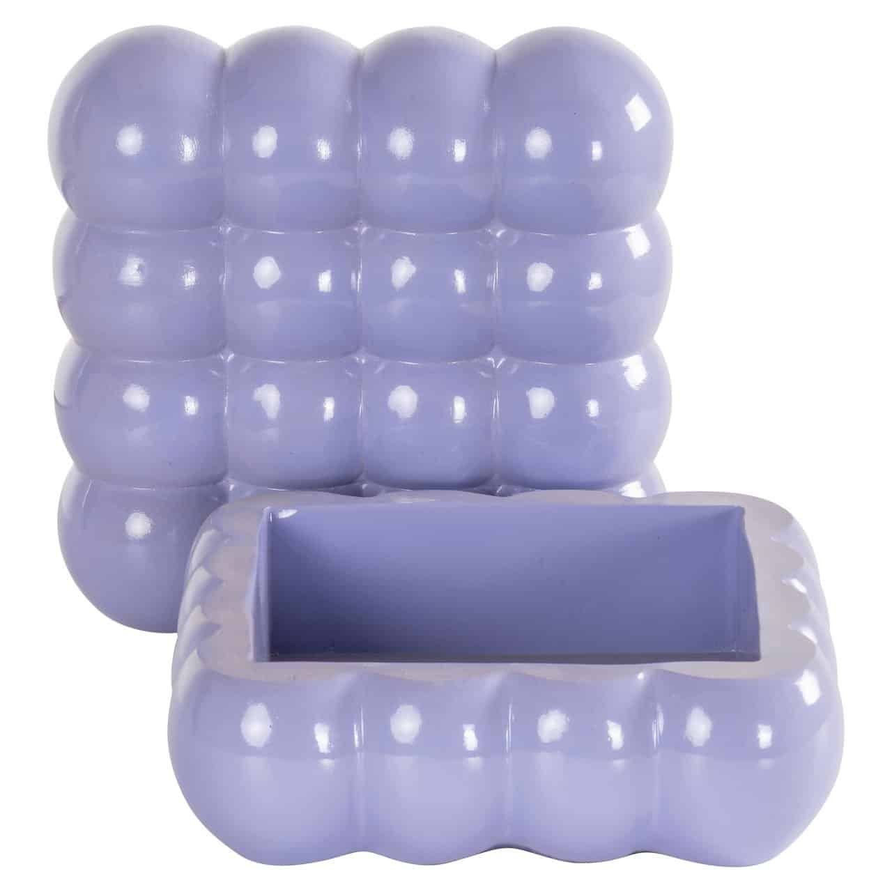 Uzglabāšanas kaste Cece Richmond Interiors 14/14/9 cm purple