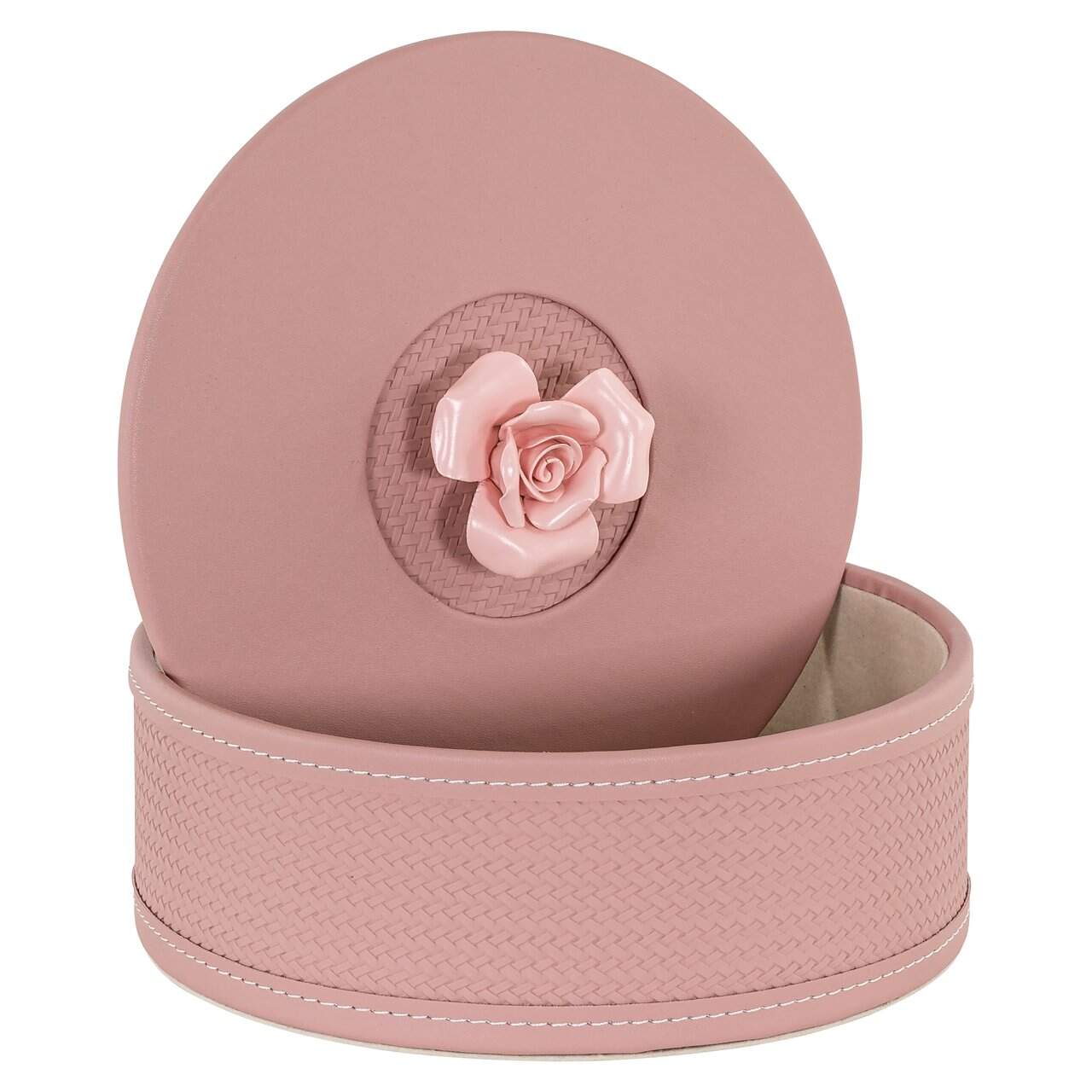 Uzglabāšanas kaste Abba Richmond Interiors 20/20/10; 25/25/12 cm rozā