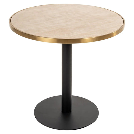 Bistro galds Brazza Richmond Interiors 80/75/80 cm bēšs - N1 Home
