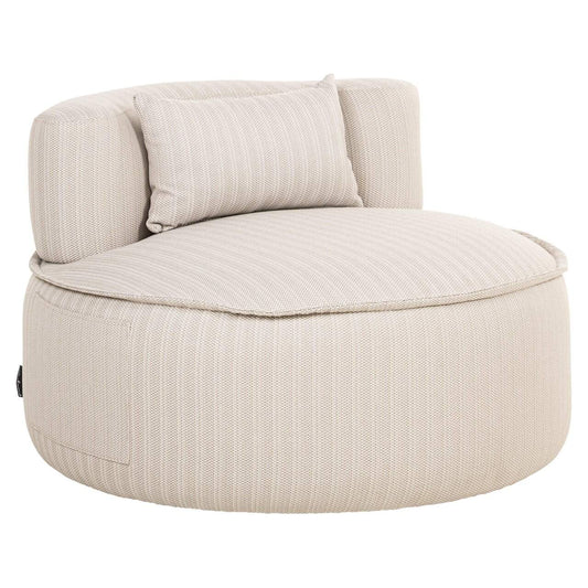 Āra atpūtas krēsls Estelle Richmond Interiors 100/67/100 cm bēšs swivel