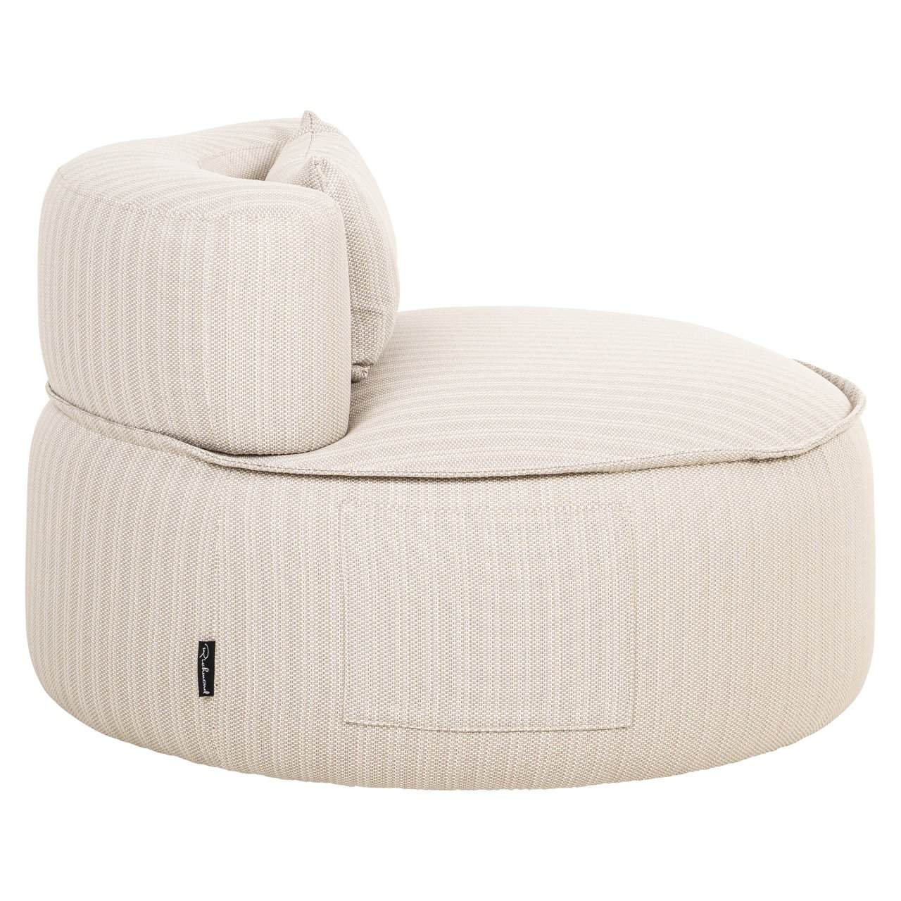 Āra atpūtas krēsls Estelle Richmond Interiors 100/67/100 cm bēšs swivel