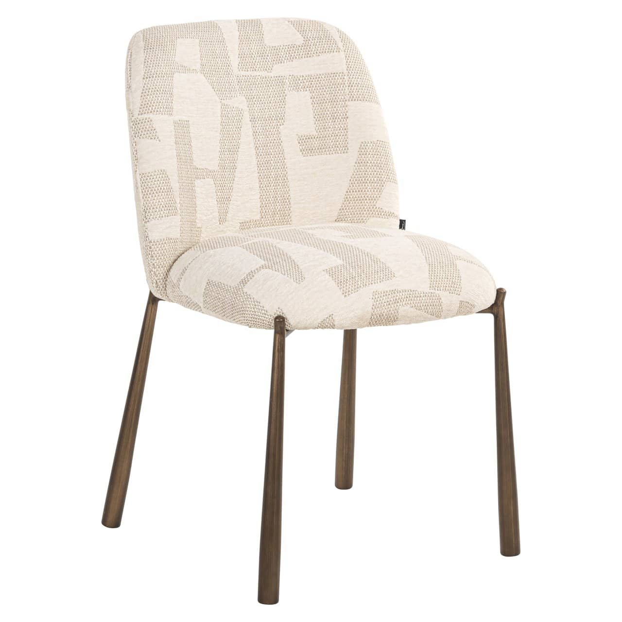 Krēsls Lana (Set of 2) Richmond Interiors 49/81/57 cm bēšs graffic