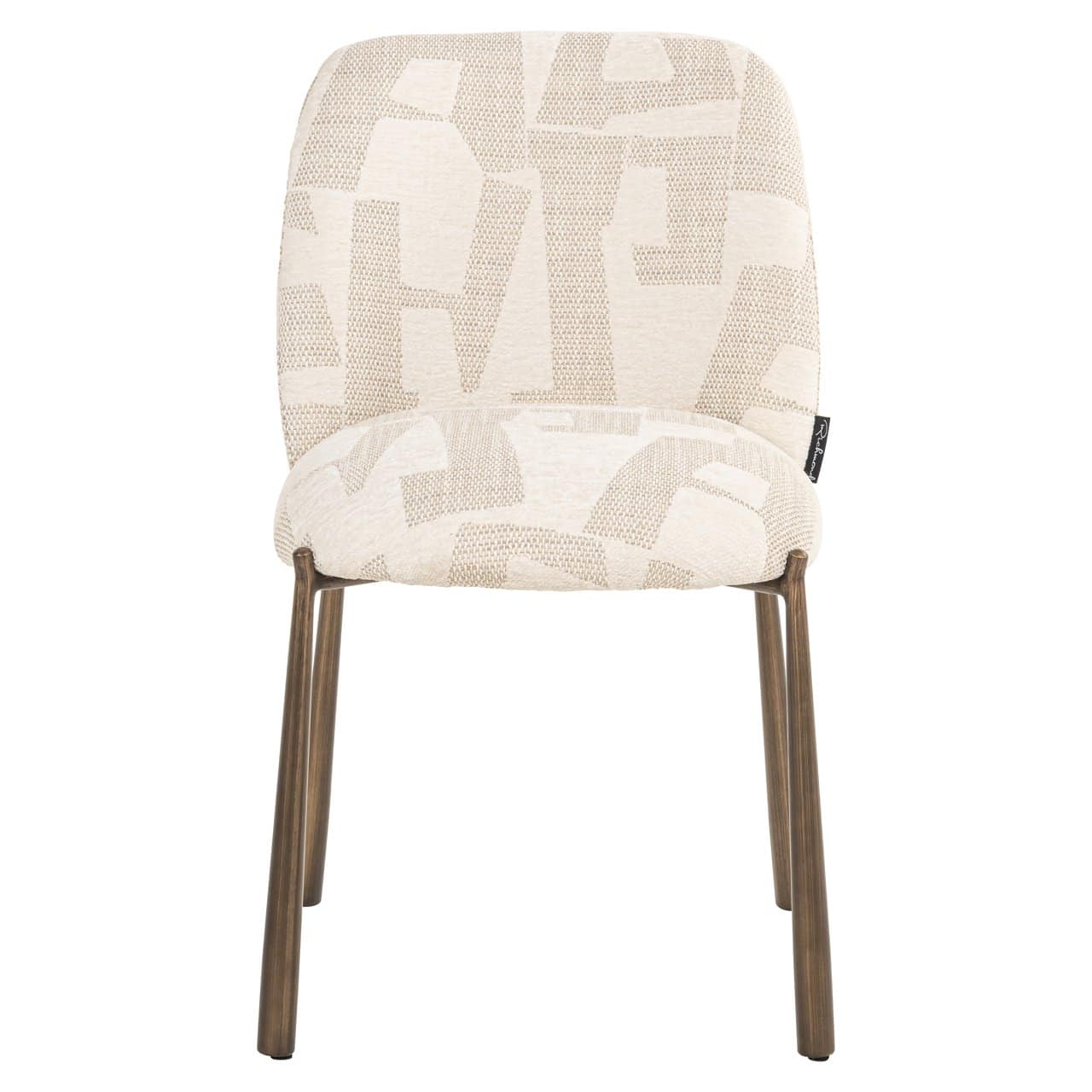 Krēsls Lana (Set of 2) Richmond Interiors 49/81/57 cm bēšs graffic
