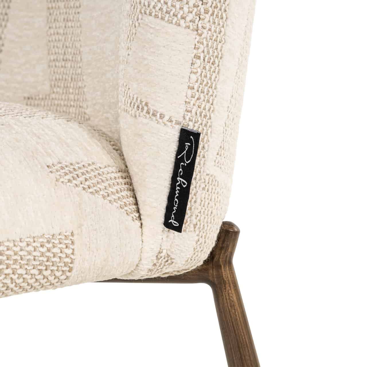 Krēsls Lana (Set of 2) Richmond Interiors 49/81/57 cm bēšs graffic