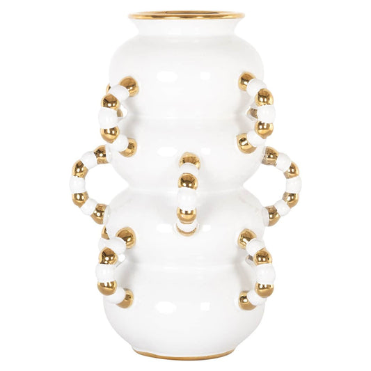 Vāze Pippy S Richmond Interiors 24/24/35 cm balts