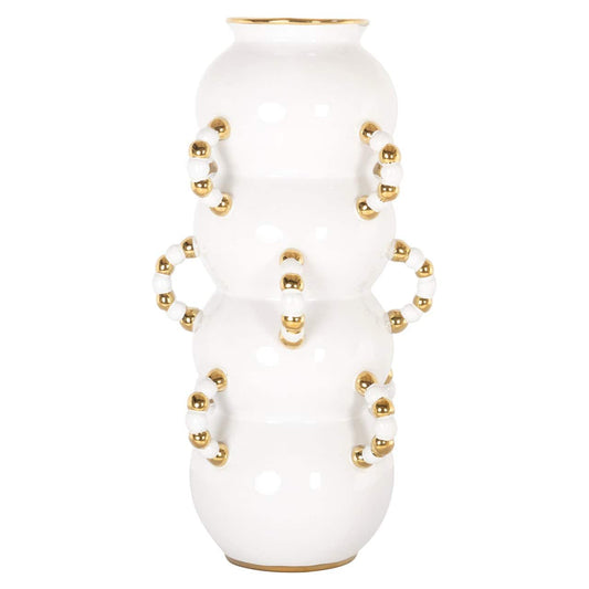 Vāze Pippy L Richmond Interiors 25/25/47 cm balts