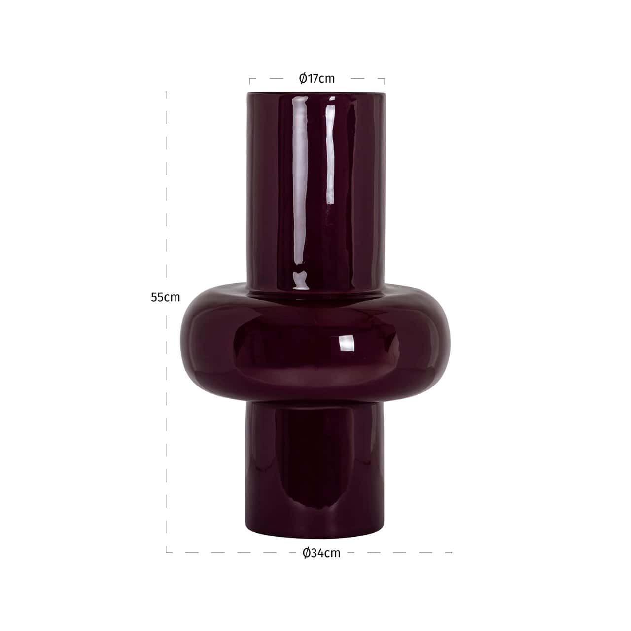 Vāze Ashlyn L Richmond Interiors 34/34/55 cm