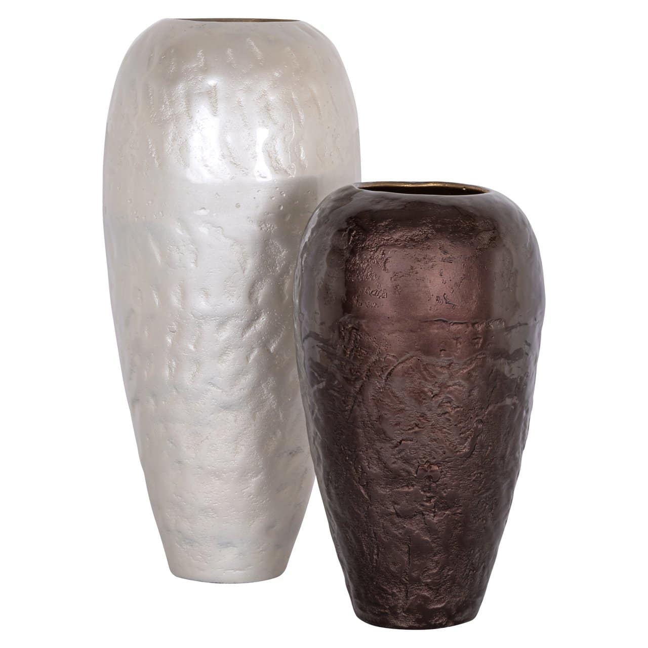 Vāze Jildou Richmond Interiors 19/19/39 cm balts