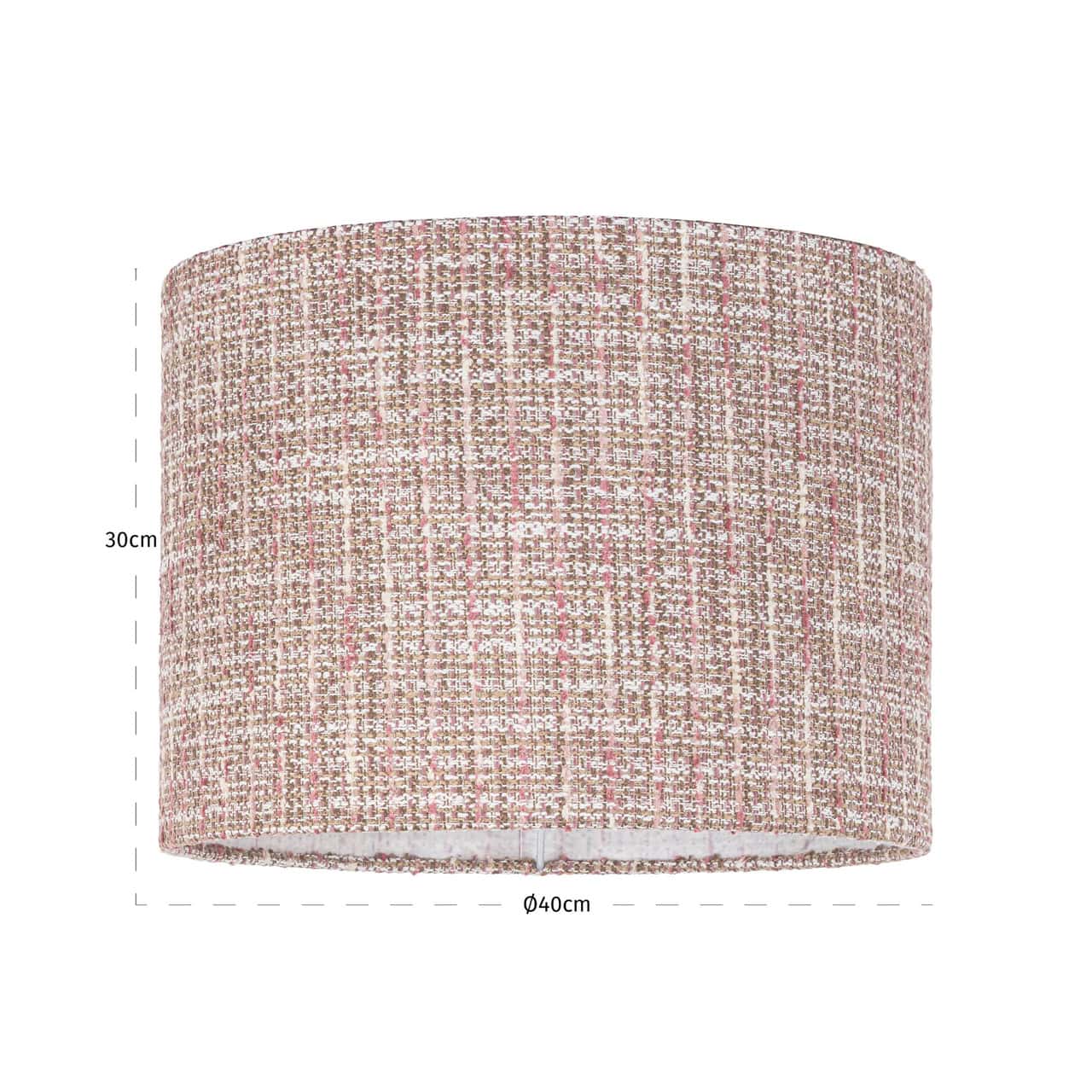 Abažurs Live Richmond Interiors 40 cm; 50 cm trendy rose