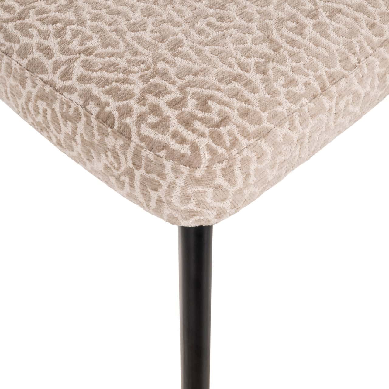 Krēsls Zeno Richmond Interiors 51/77/59 cm bēšs leopard