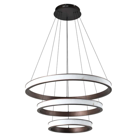 Griestu lampa Aurevia Richmond Interiors 80/80/120 cm brass antique