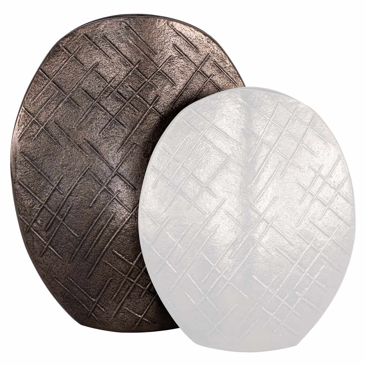 Vaze Olivra Richmond Interiors 14/31/38 cm cm bronza