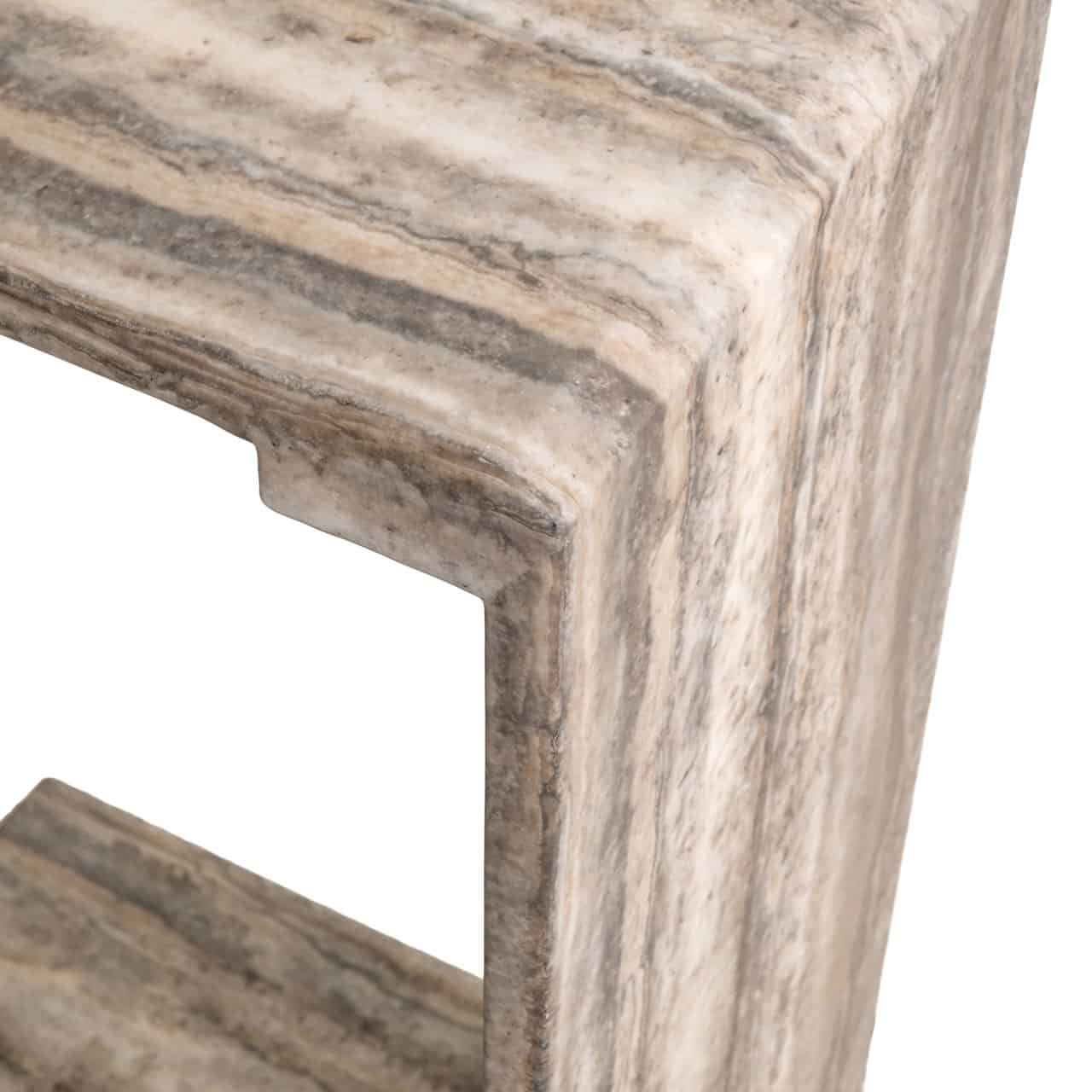 Kafijas galds Dulce Richmond Interiors 36/56/25 cm pelēks