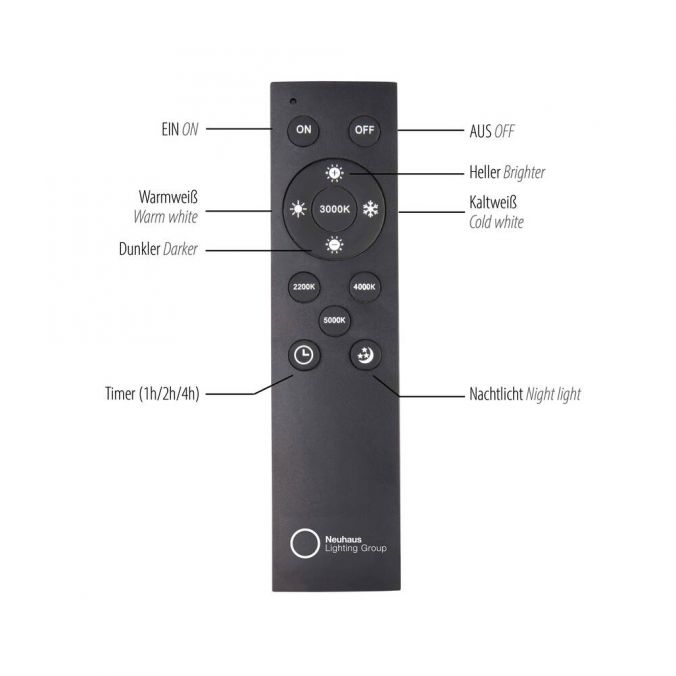 Piekaramā lampa PURE Falling Rings 200/22/132 cm bronza/tumšs hroms