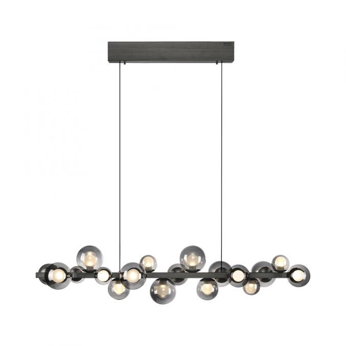 Piekaramā lampa PURE E-Popup 29/240/120 cm pelēks