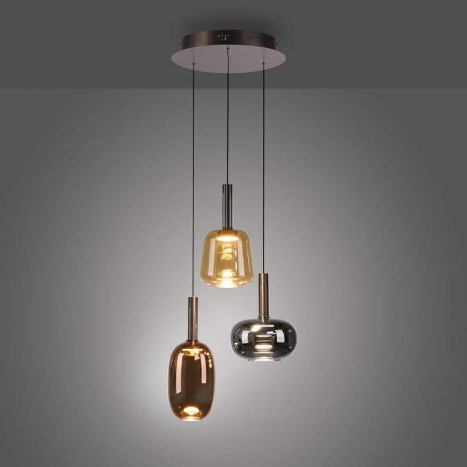 Piekaramā lampa Irides 200/43/43 cm brūns