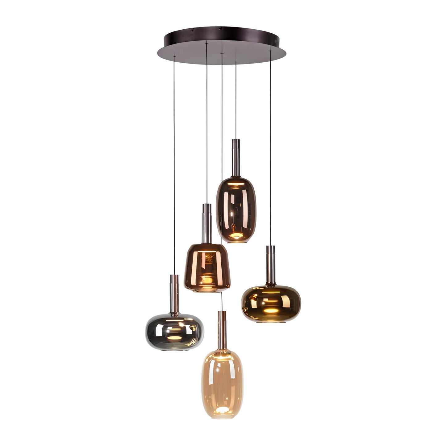 Piekaramā lampa Irides 200/55/55 cm brūns