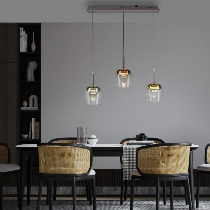 Piekaramā lampa Q-KON 200/21/93 cm melns