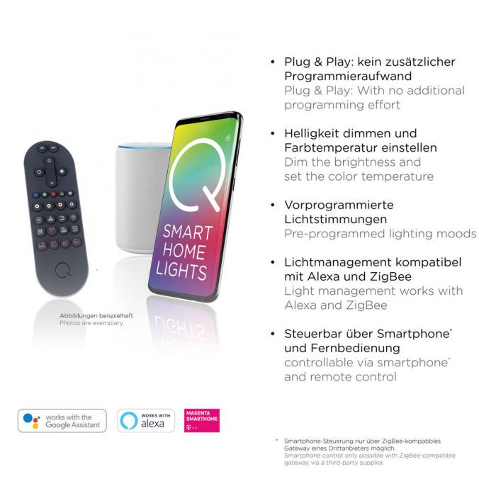 Piekaramā lampa Q-KON 200/21/93 cm melns