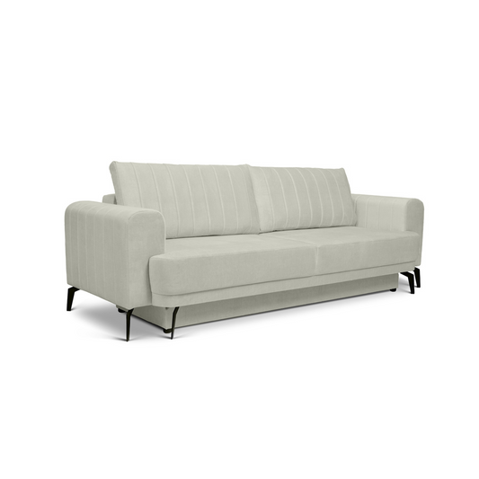 Dīvāns ANDO 250/90/100 cm gaiši pelēks - N1 Home