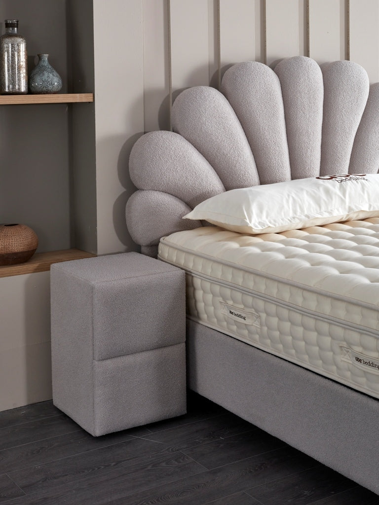 Gulta ar matracis Serena 90;120;140;160;180/200 cm bēšs - N1 Home