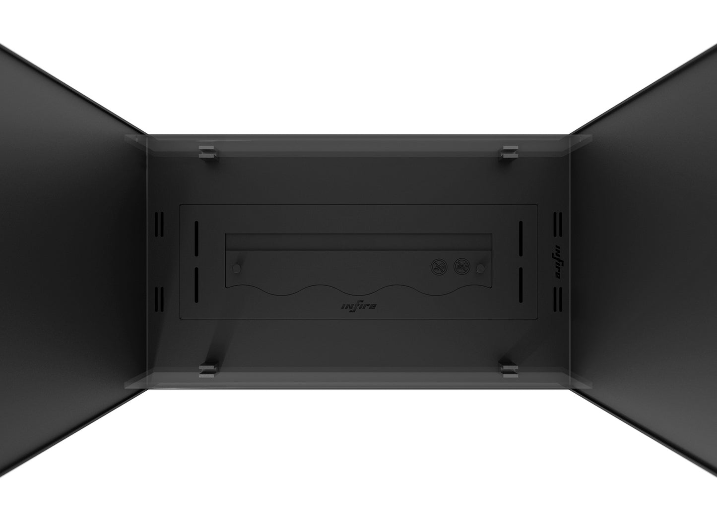 Biokamīns 2Side Slim Vert 63/113/35; 73/143/35; 83/163/35 cm melns - N1 Home