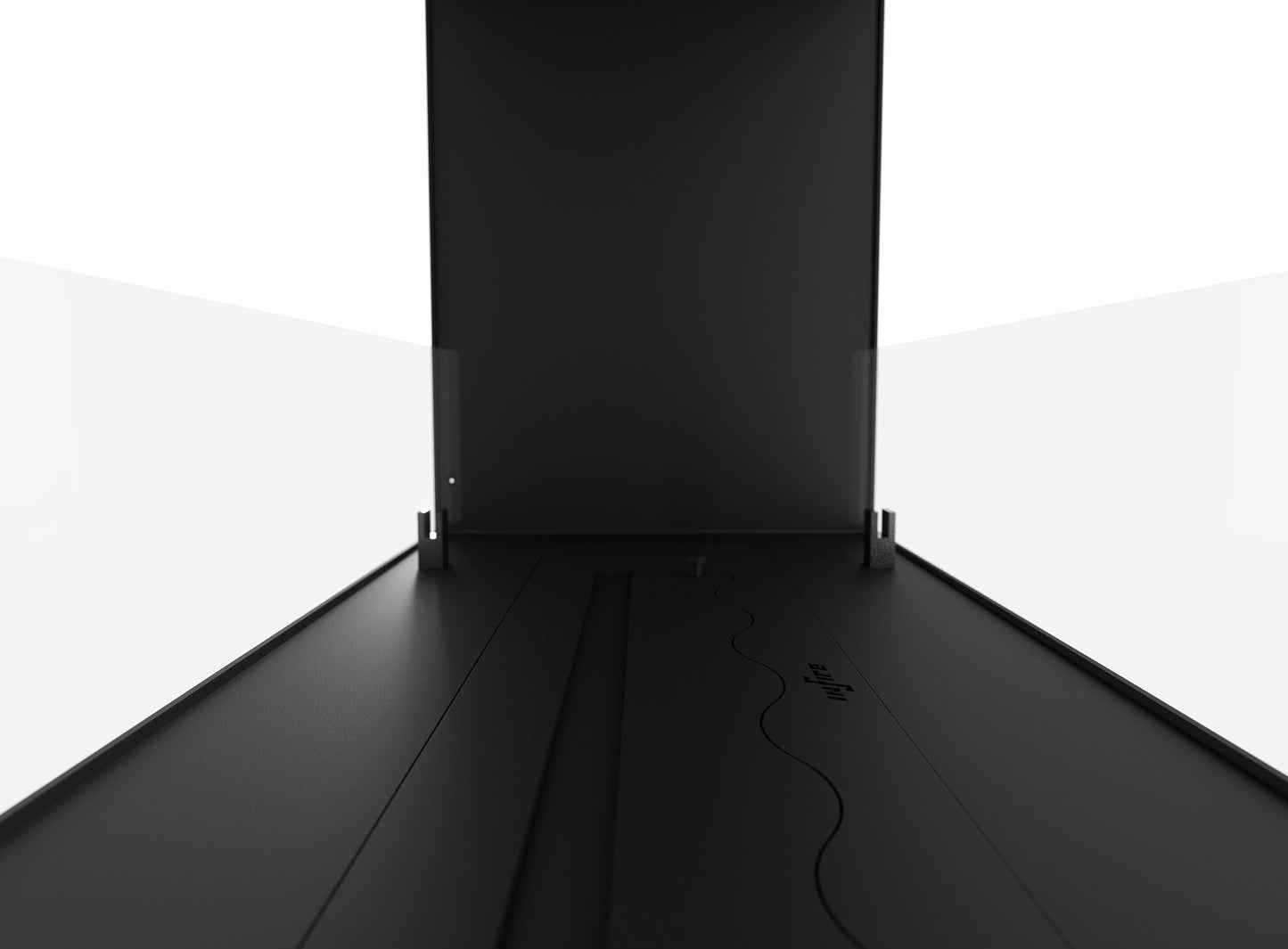 Biokamīns 2Side Slim 83/58/35; 123/58/35 cm melns - N1 Home