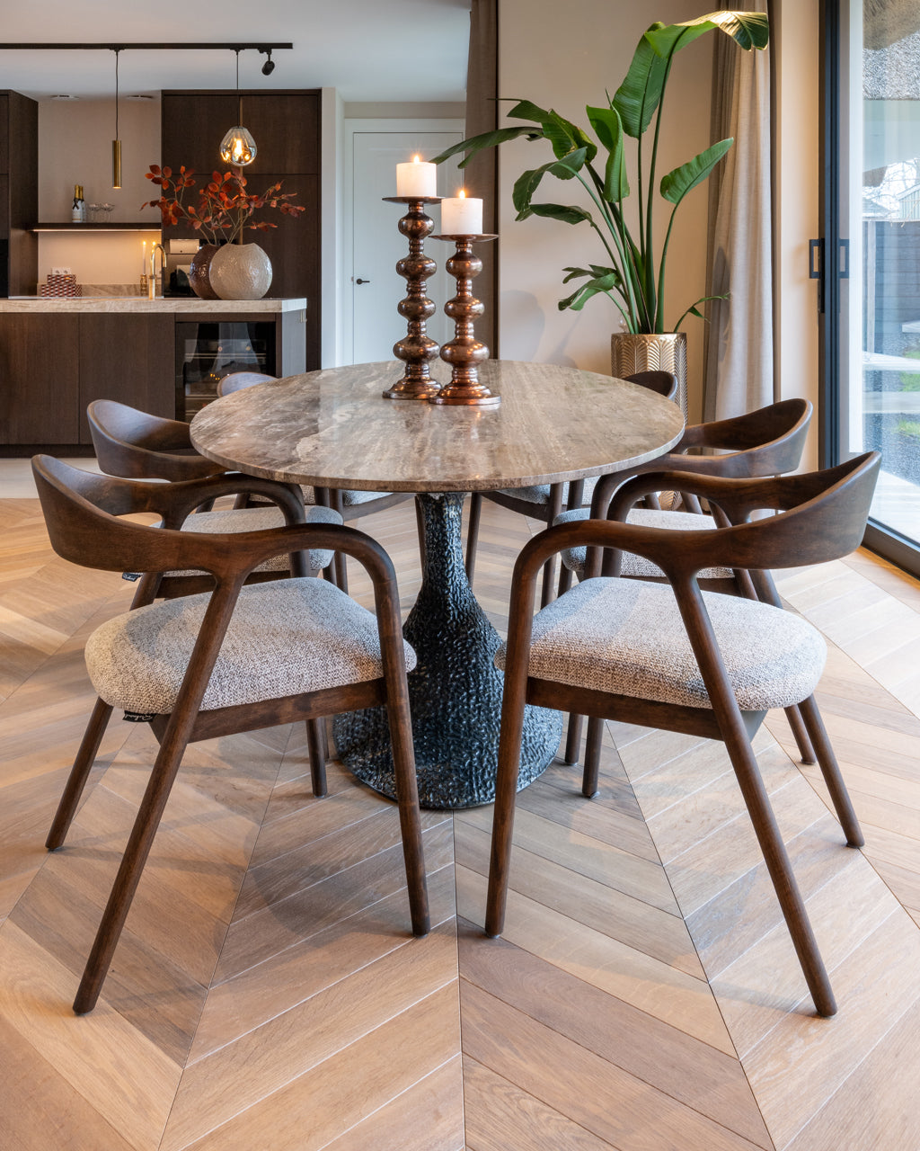 Svečturis Joya S Richmond Interiors 17/40/17 cm copper - N1 Home