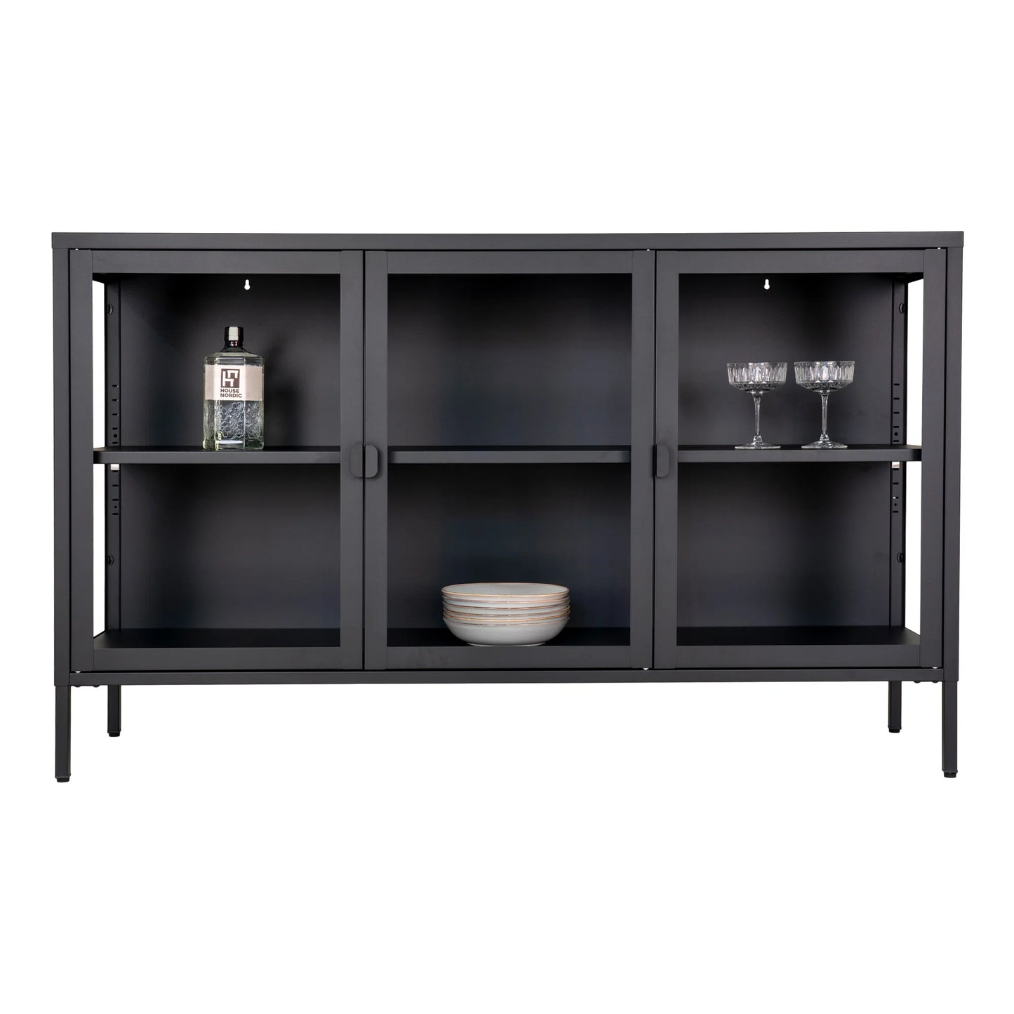 Kumode Bris 140/40/85 cm melns
