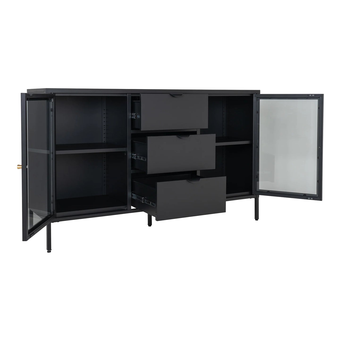 Kumode Dalib 140/40/85 cm melns