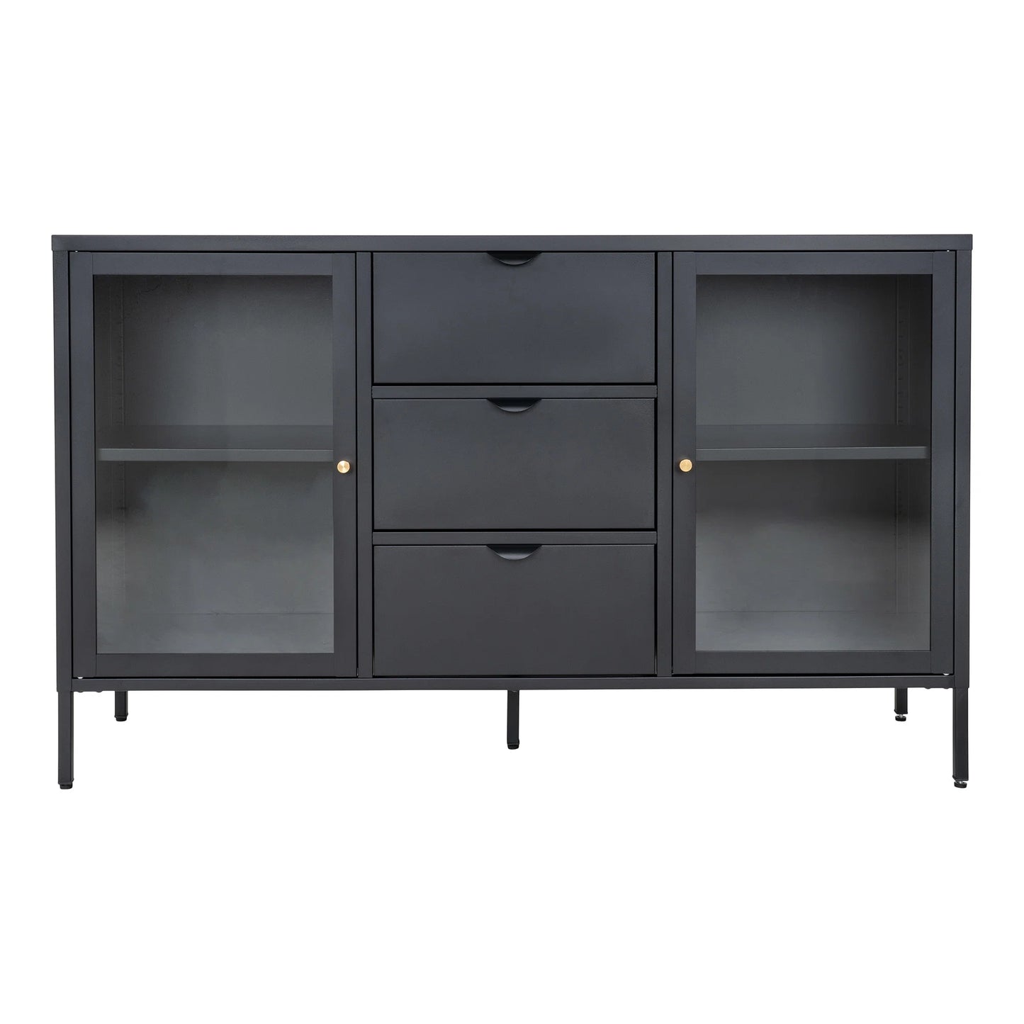 Kumode Dalib 140/40/85 cm melns