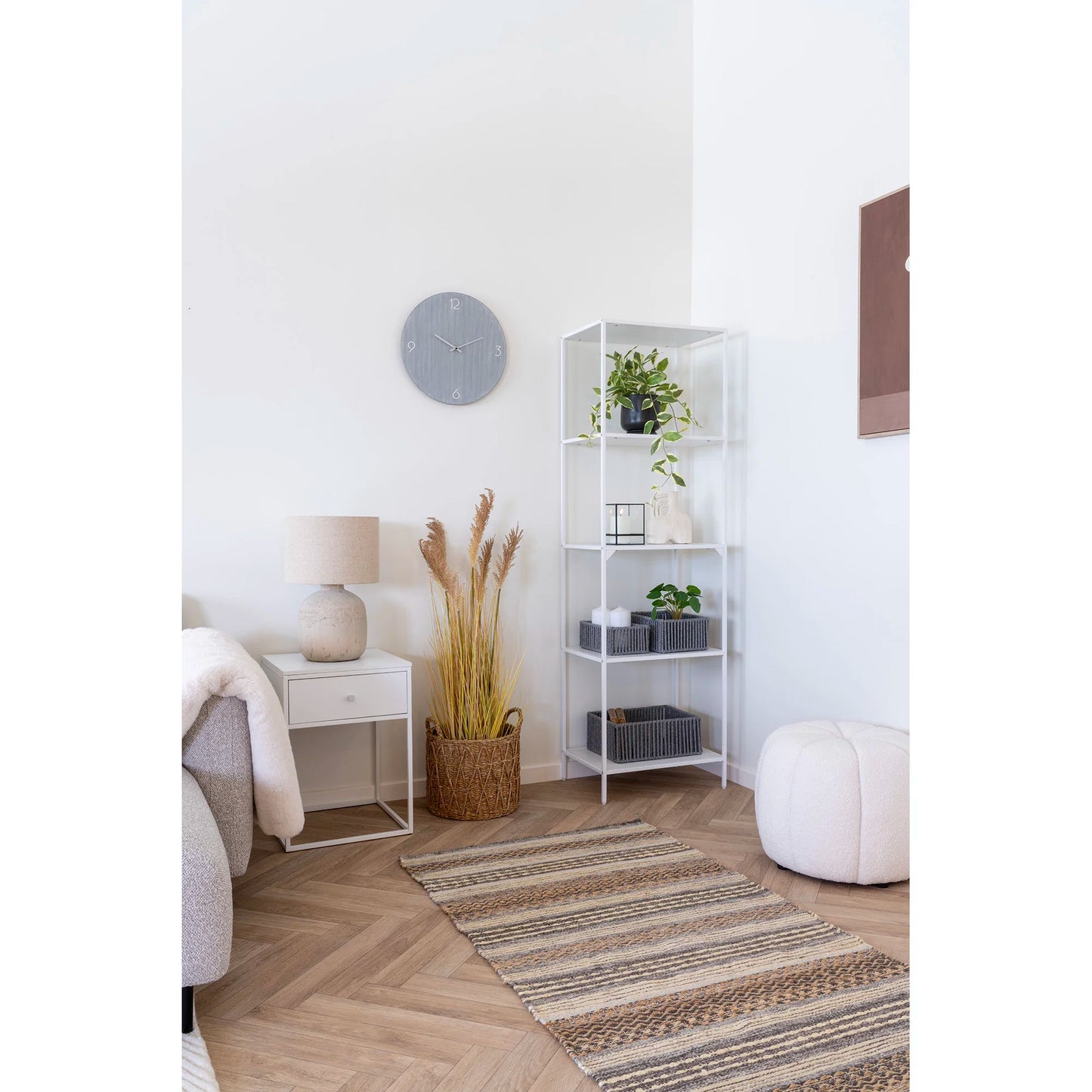 Plaukts Vitas 51/36/170 cm balts
