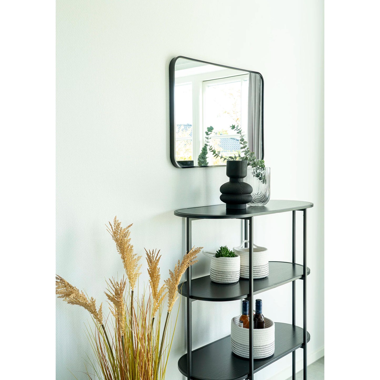 Plaukts Vitas 85/36/111 cm melns