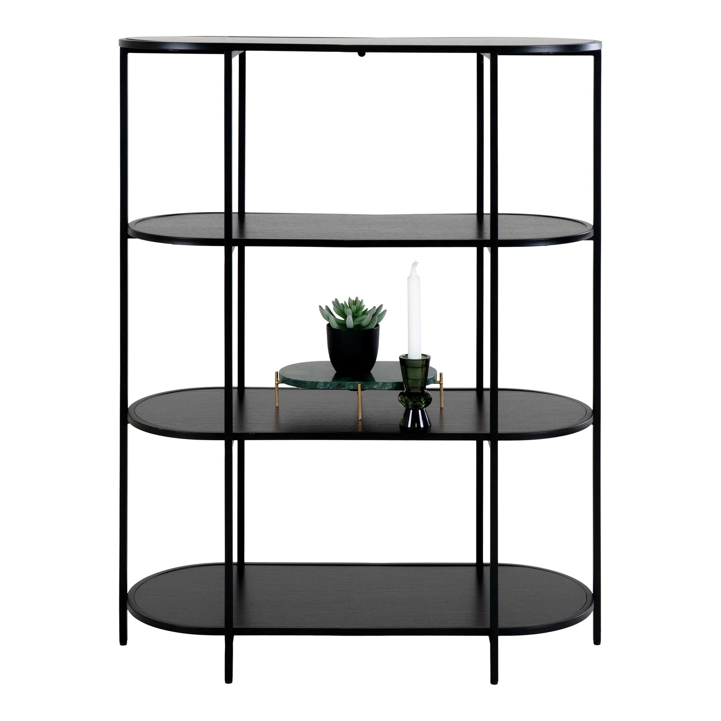 Plaukts Vitas 85/36/111 cm melns