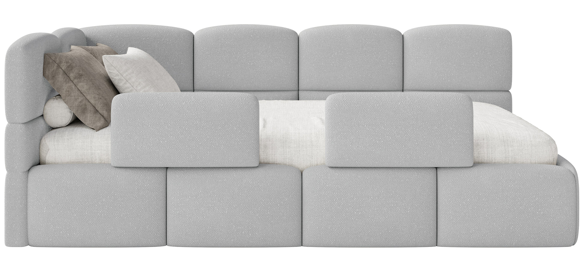 Gulta ar matraci Clod 220/88/110 cm Melody 02 - N1 Home