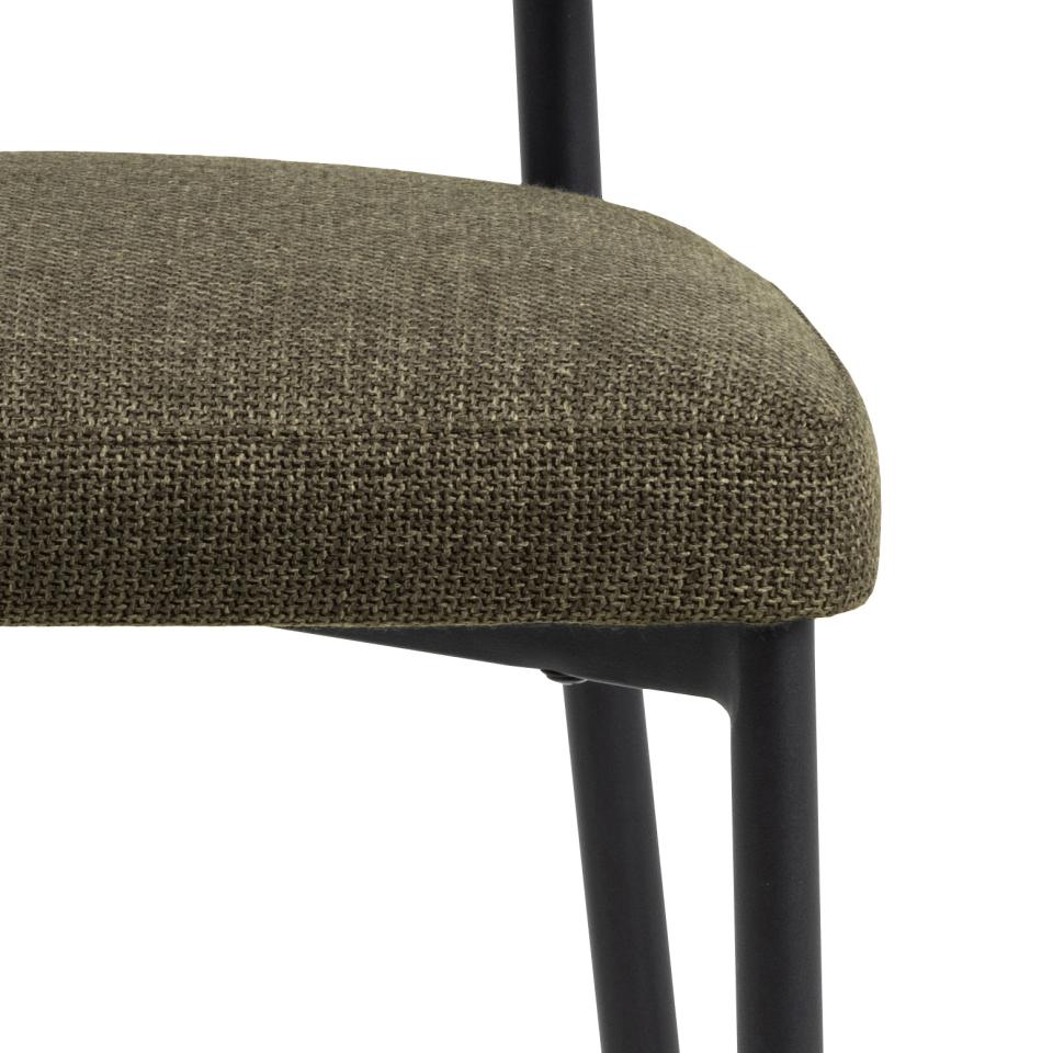 Krēsls Edins 56/55/77 cm zaļš - N1 Home