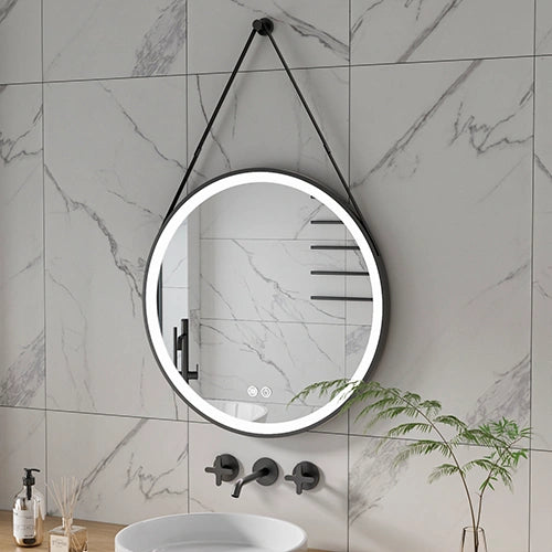 LED spogulis Valle, Ø 80 cm, 2700-6500K, 15W, 1810Lm, IP44 - N1 Home