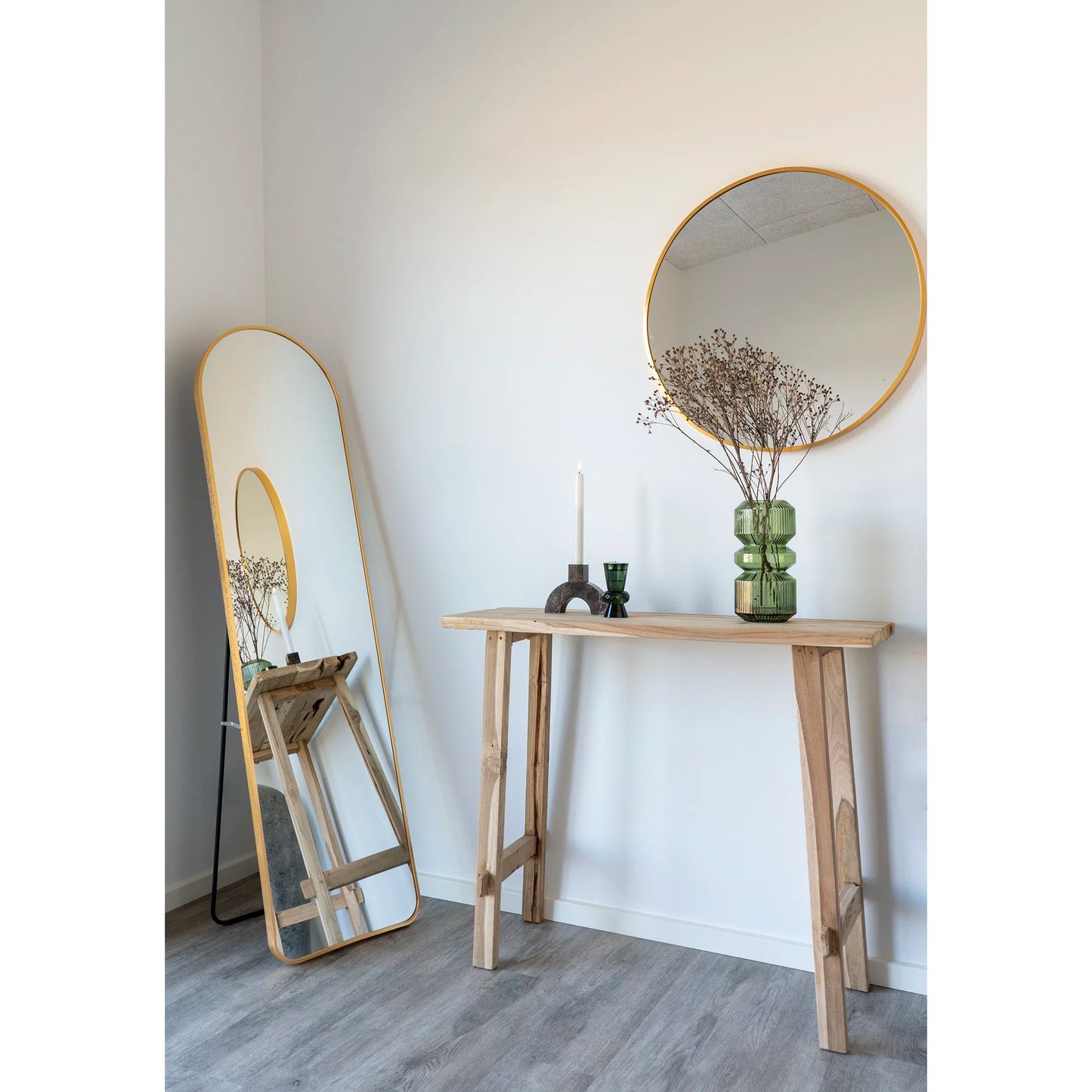 Spogulis Bilbao 150/40 cm melns