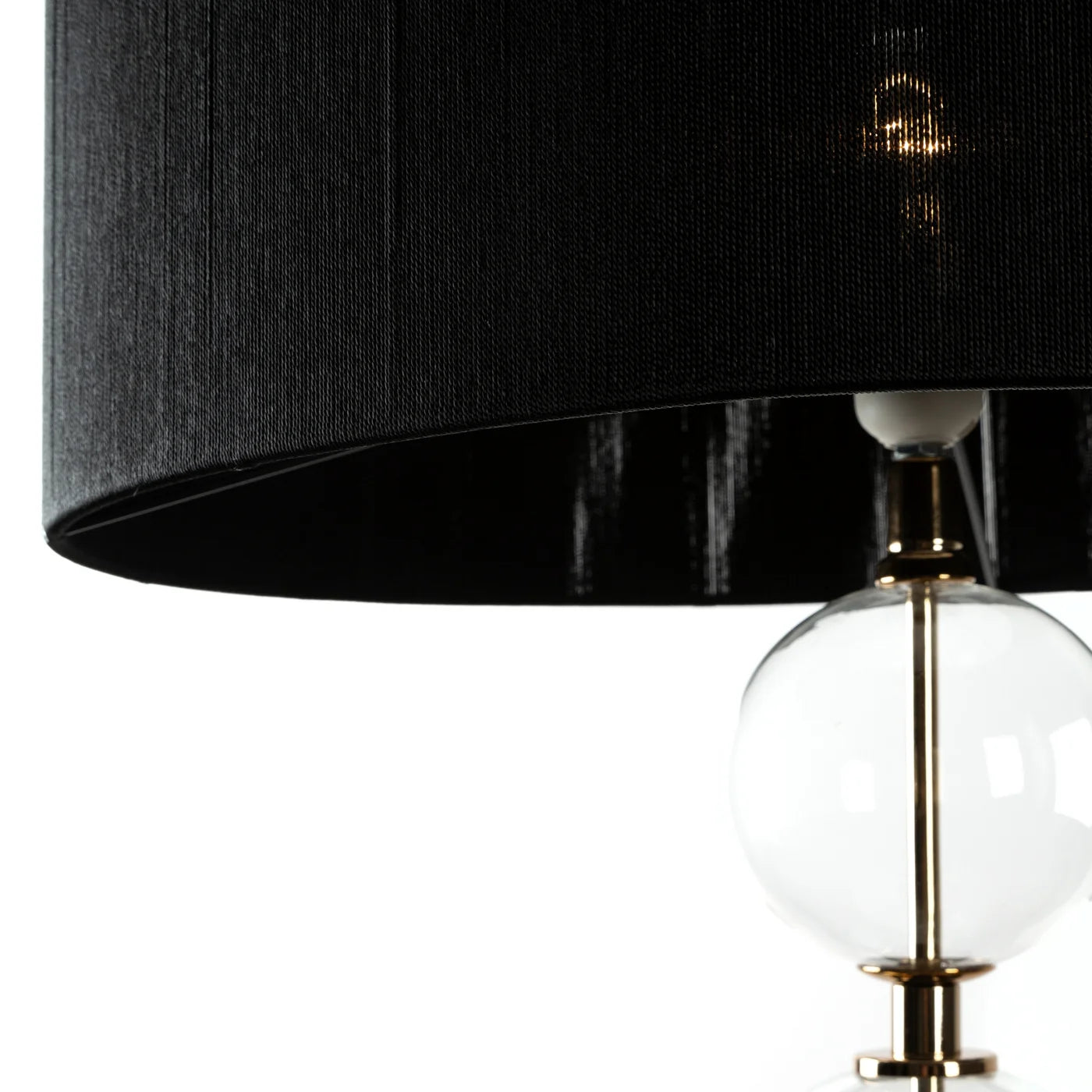 Stāvlampa Aria 50/167 cm melns/zelts - N1 Home