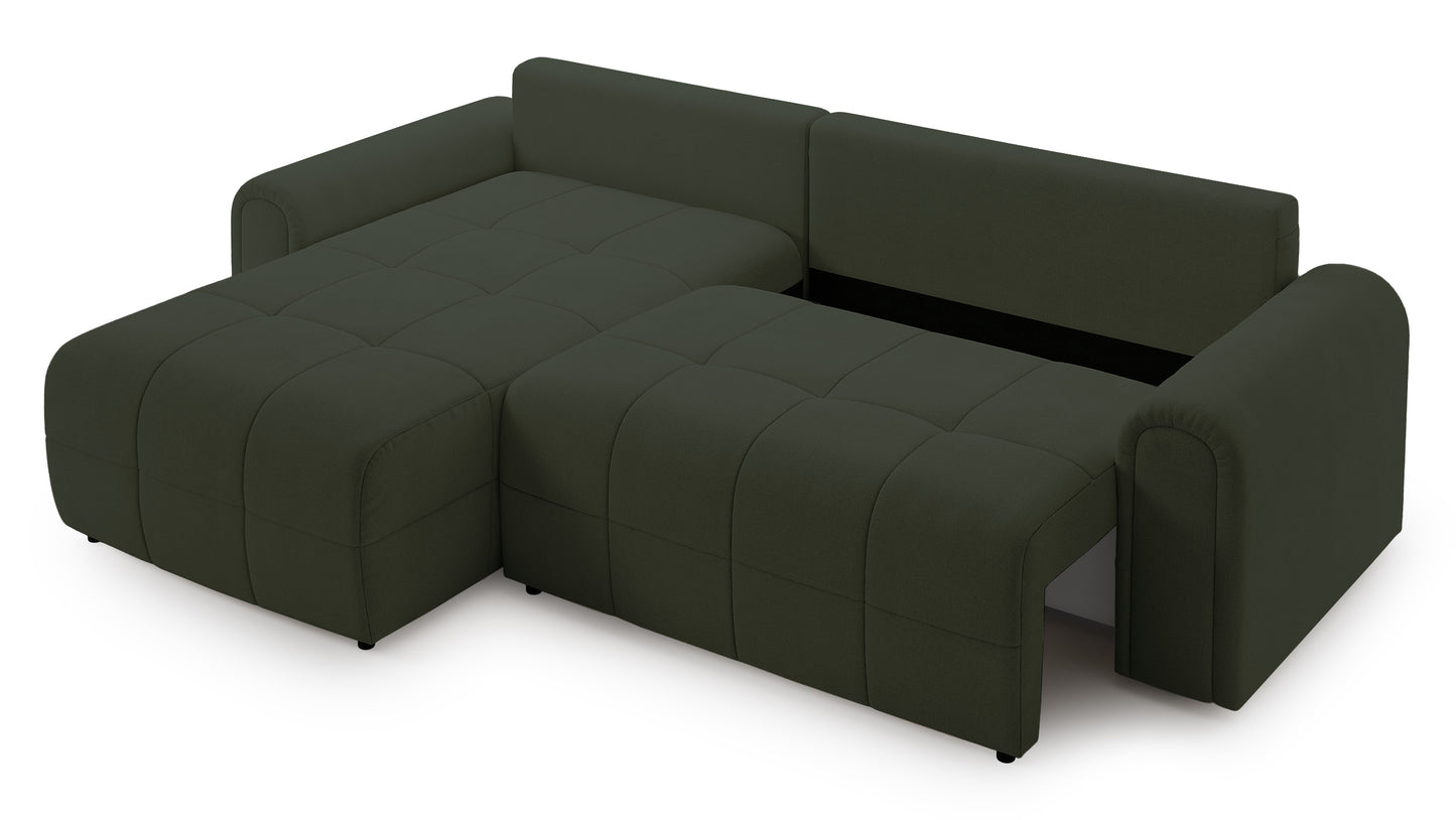 Dīvāns Simol 268/94/180 cm Storm 34 - N1 Home