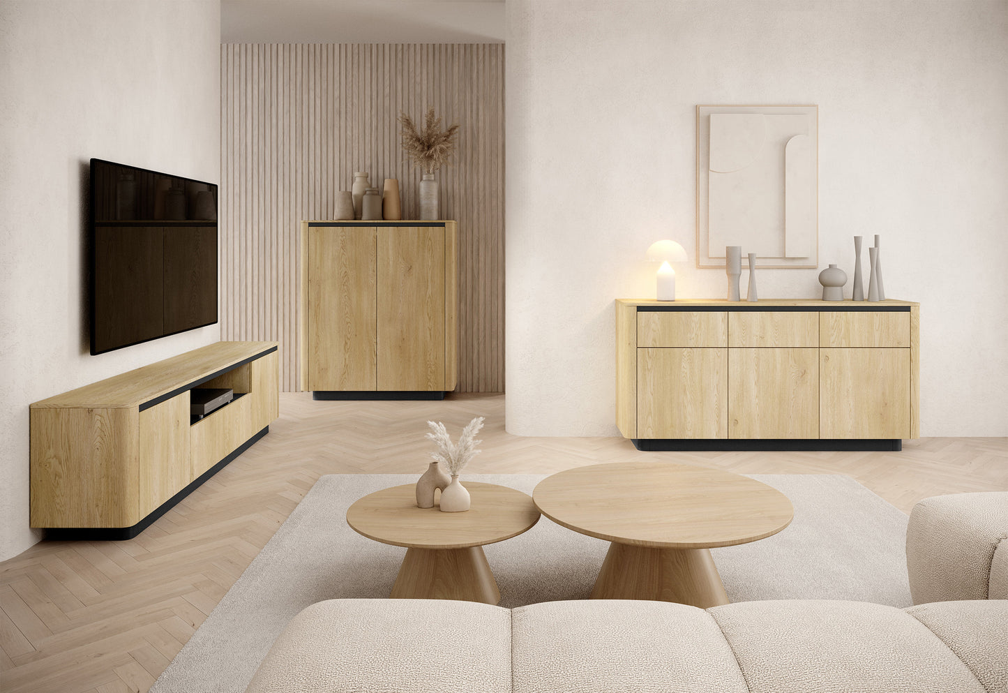 Naktsskapis Torredo 50/63/38 cm Kremona ozols